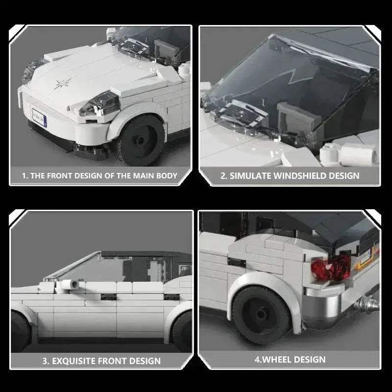 329PCS SUV Vehicle Building Blocks Classic City Electric Car Model Bricks Children’s Educational Assembly Toys - ToylandEU