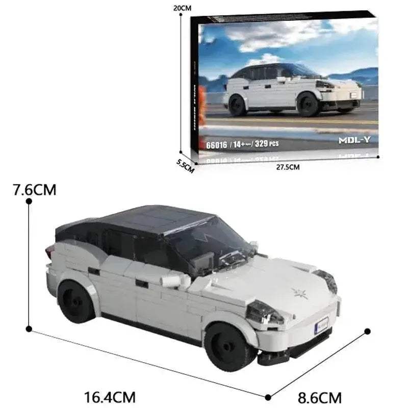 329PCS SUV Vehicle Building Blocks Classic City Electric Car Model Bricks Children’s Educational Assembly Toys - ToylandEU