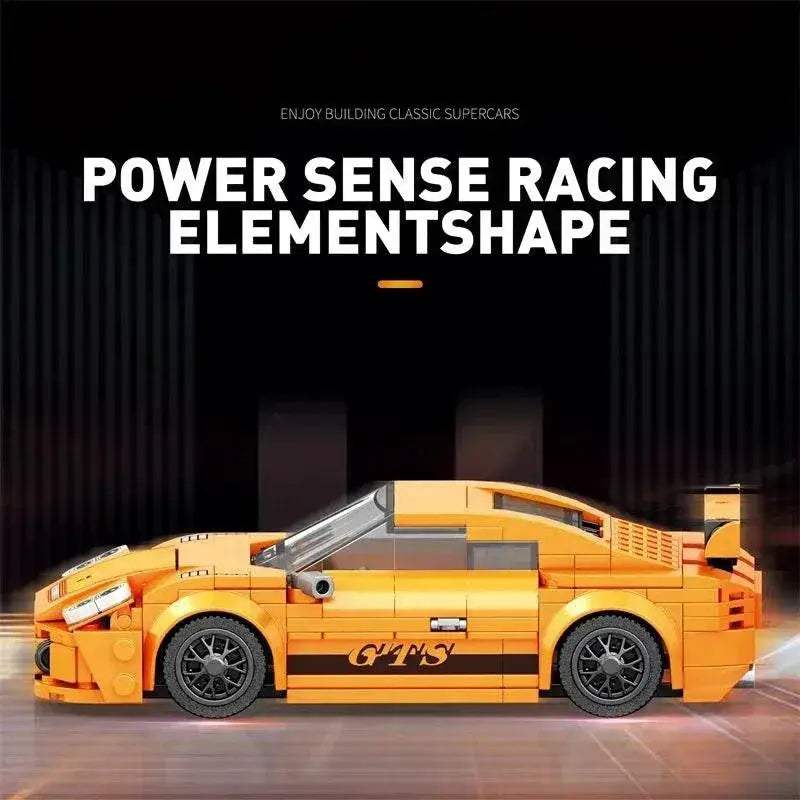 338PCS City Champion Racing Building Blocks Supercar Model Toys - ToylandEU