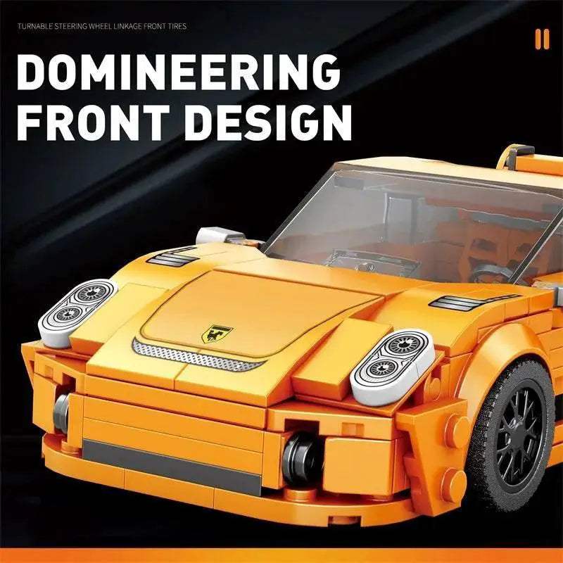 338PCS City Champion Racing Building Blocks Supercar Model Toys - ToylandEU