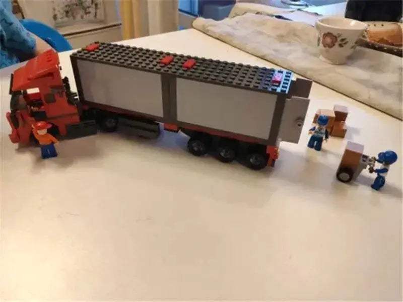 345PCS City Double Container Freight Car Building Blocks - ToylandEU