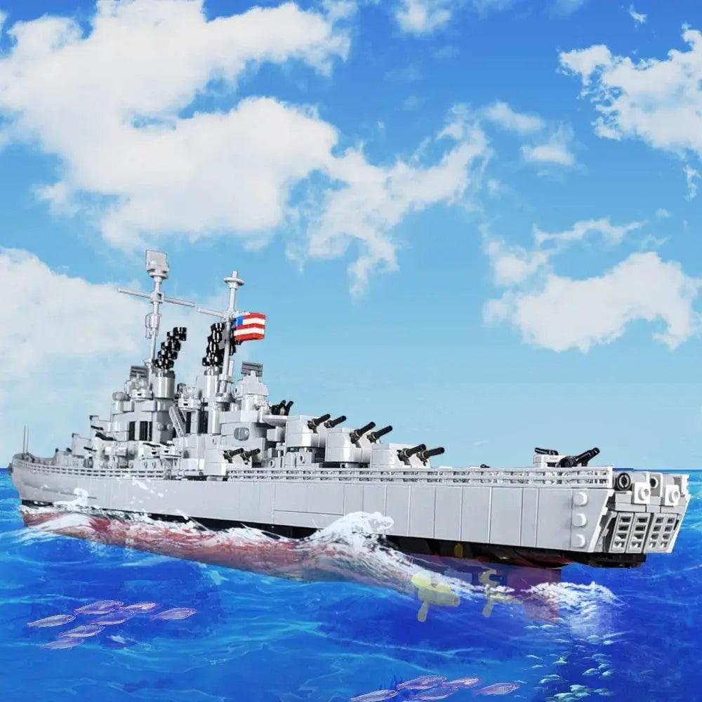  MOC 3561PCS MOC Atlanta-Class Cruiser Building Blocks Army Ocean Warship Building Bricks MOC -  ToylandEU™