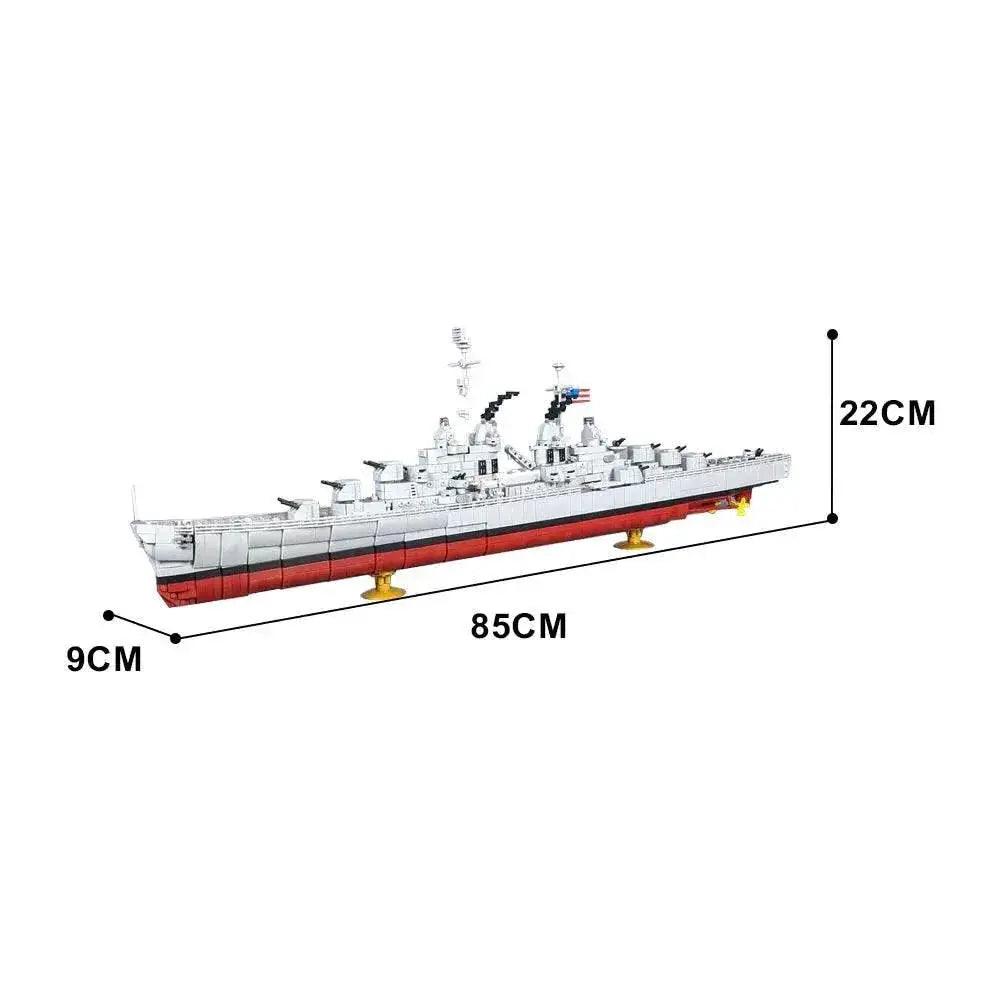 MOC 3561PCS MOC Atlanta-Class Cruiser Building Blocks Army Ocean Warship Building Bricks MOC -  ToylandEU™