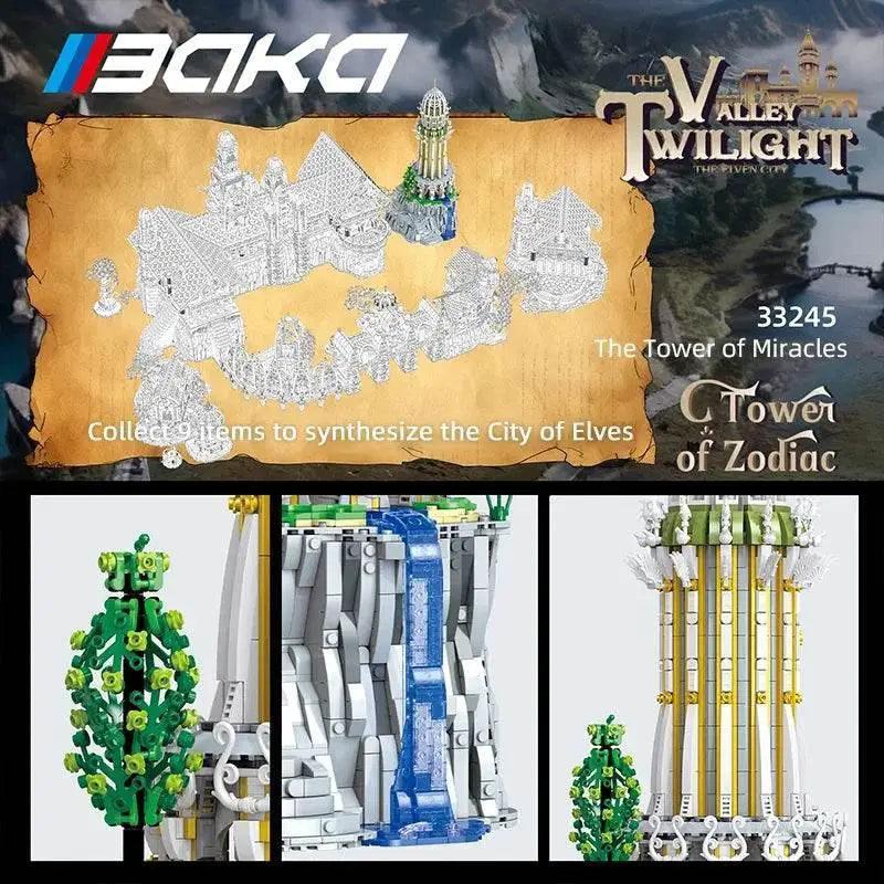  MOC 3726PCS Tower of Miracles Building Blocks Toys For Kids -  ToylandEU™