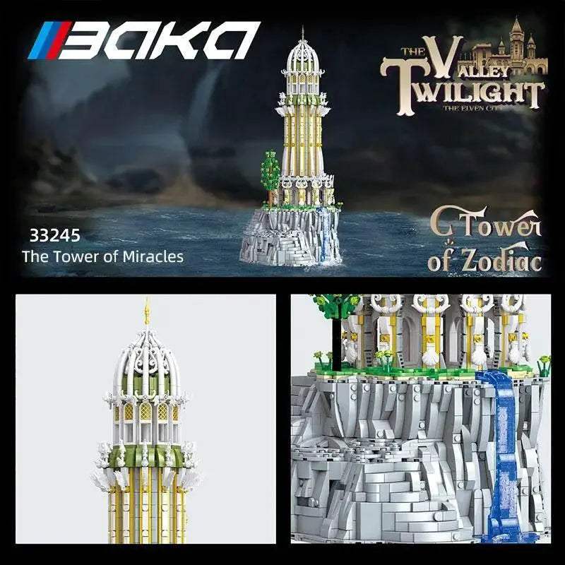 3726PCS Tower of Miracles Building Blocks Toys For Kids - ToylandEU