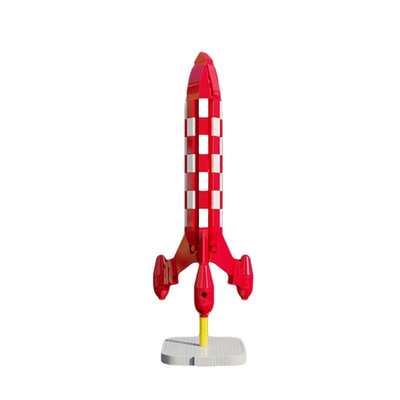 MOC-39001 Moon Rocket Building Block Kit For Creative Kids - ToylandEU