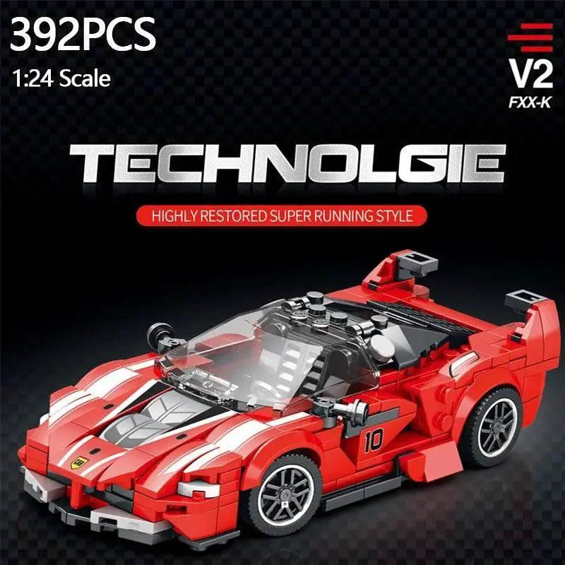  MOC 392PCS Sports Car Model Building Blocks DIY Assembly Toys -  ToylandEU™