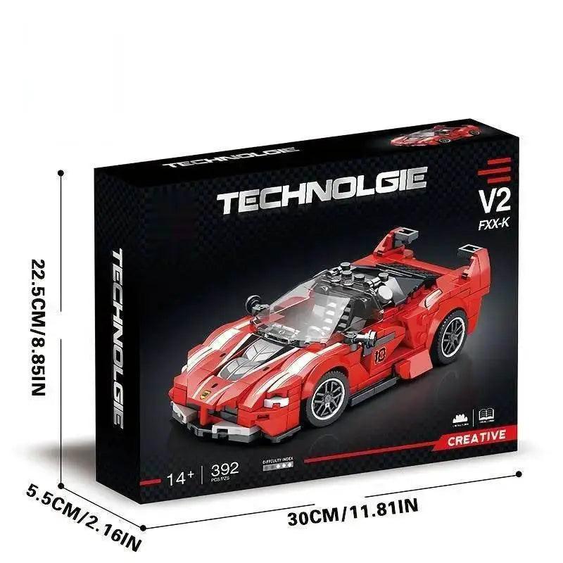  MOC 392PCS Sports Car Model Building Blocks DIY Assembly Toys -  ToylandEU™