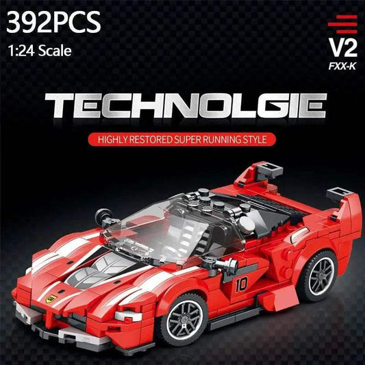  MOC 392PCS Sports Car Model Building Blocks DIY Assembly Toys -  ToylandEU™