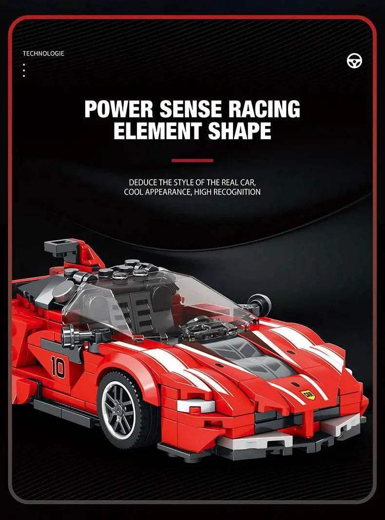 392PCS Sports Car Model Building Blocks DIY Assembly Toys - ToylandEU