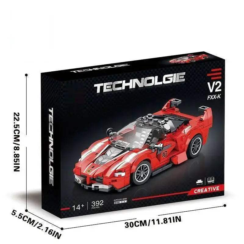 392PCS Sports Car Model Building Blocks DIY Assembly Toys - ToylandEU