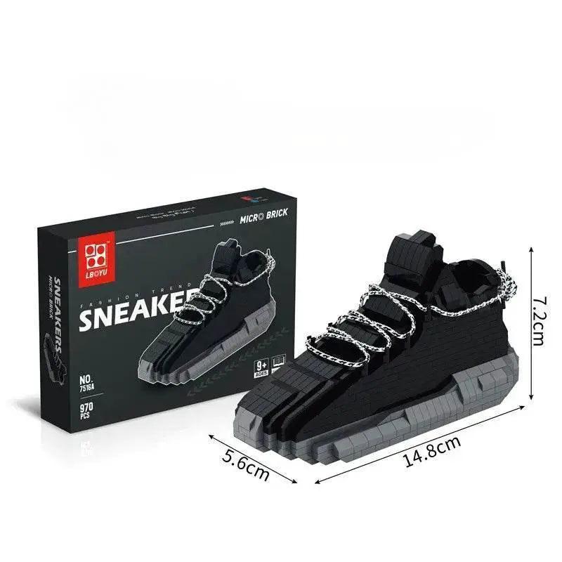  MOC 400Pcs Micro Building Block Trendy Shoe Model Assembly Toy Building Bricks MOC -  ToylandEU™