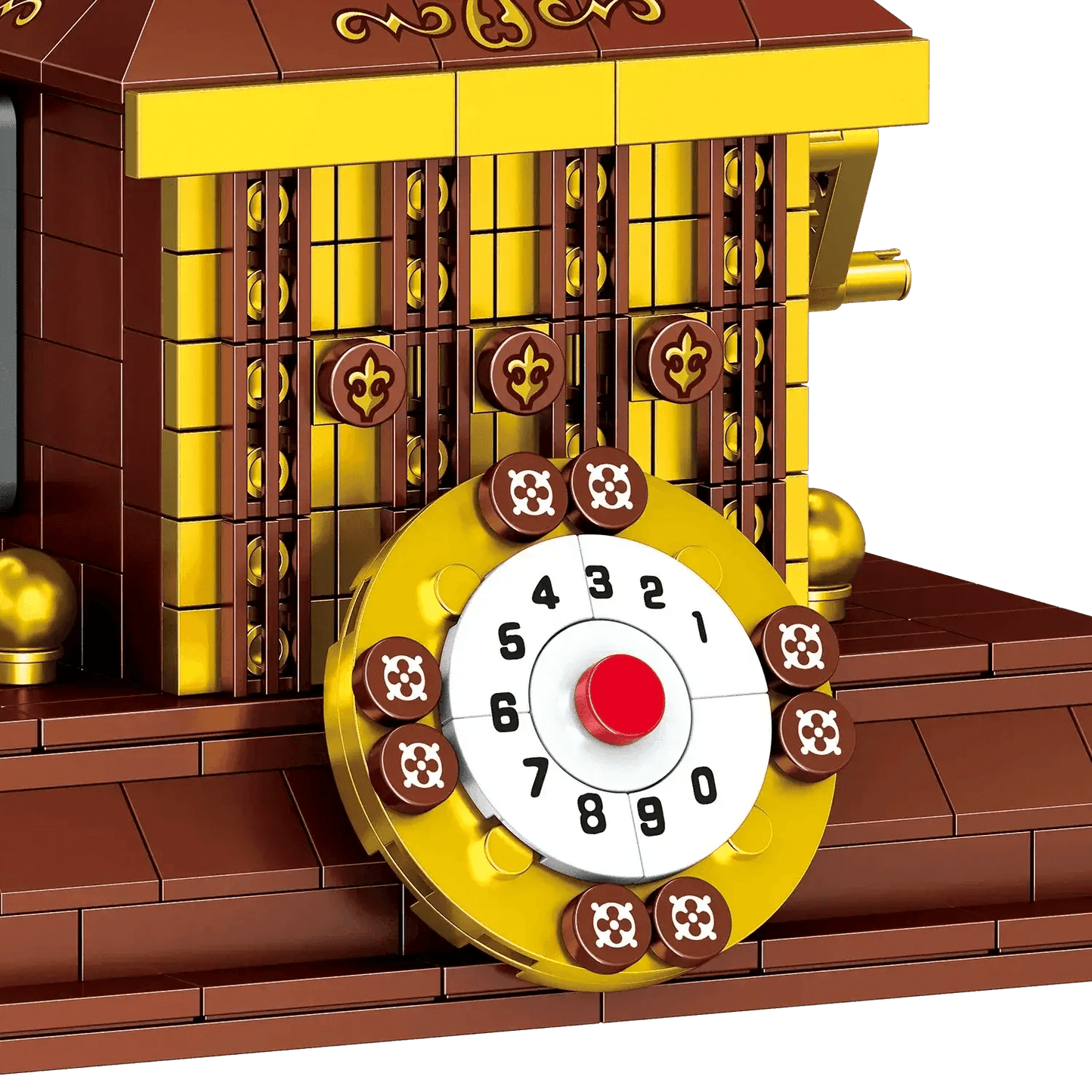 410PCS Retro Telephone Building Blocks Vintage Phone Toy - ToylandEU
