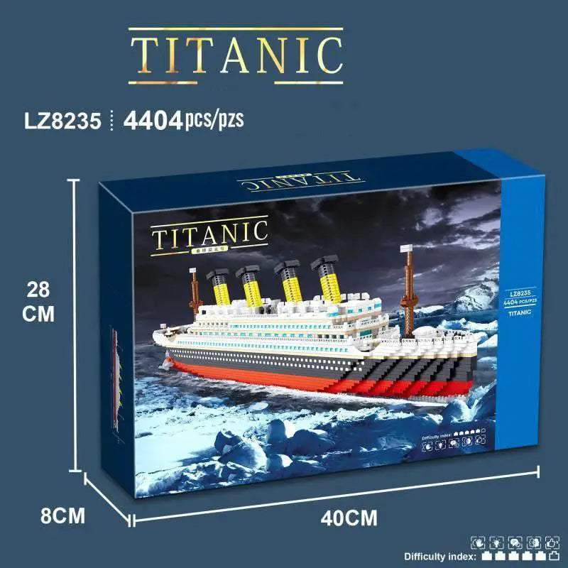 4404PCS Titanic Building Blocks Mini Assemble Toys Kits For Children - ToylandEU
