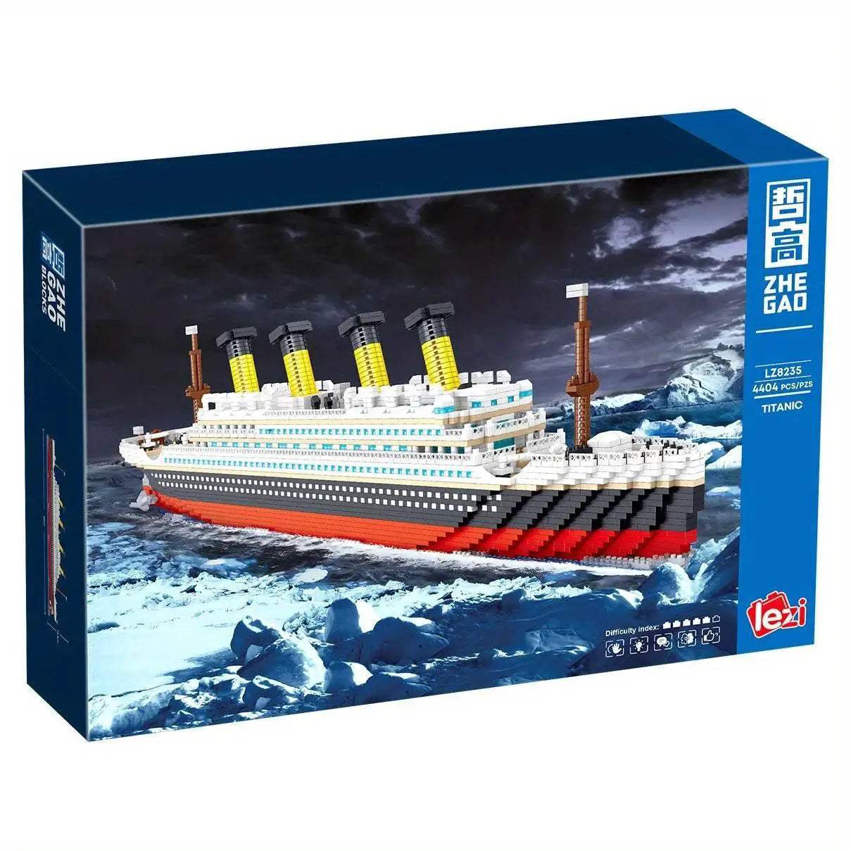 4404PCS Titanic Building Blocks Mini Assemble Toys Kits For Children - ToylandEU