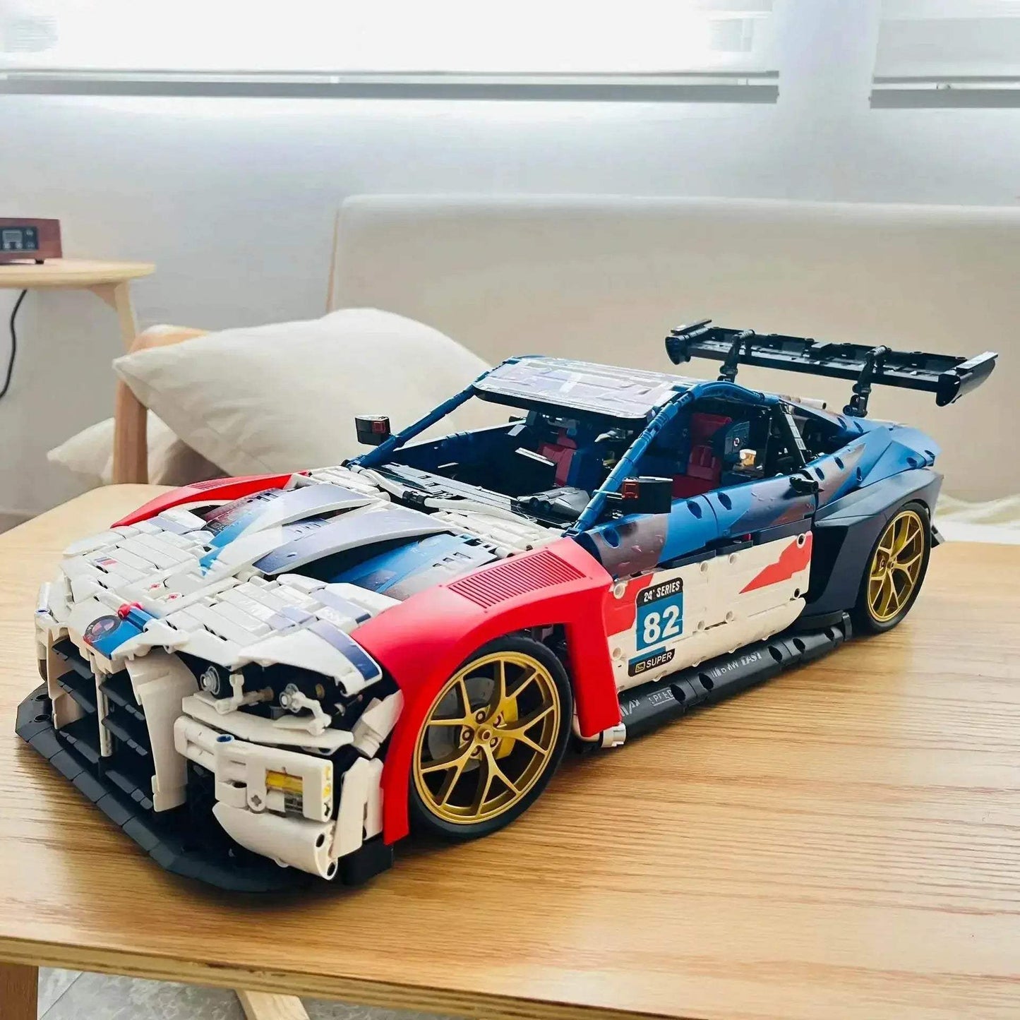 4556PCS City Technical M4 Powerful Sport Car Building Blocks MOC - ToylandEU