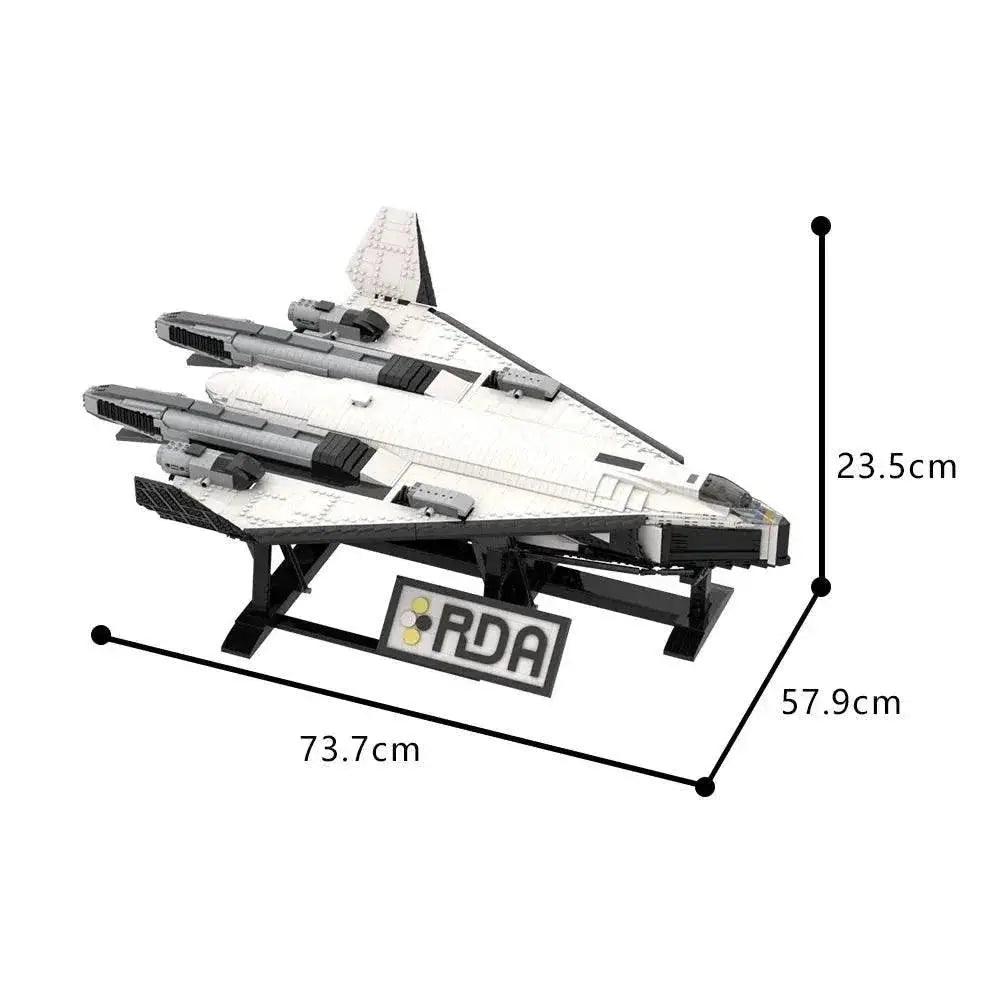  MOC 4741PCS MOC Hot Avatars Movie Valkyrie Shuttle Building Blocks Building Bricks MOC -  ToylandEU™