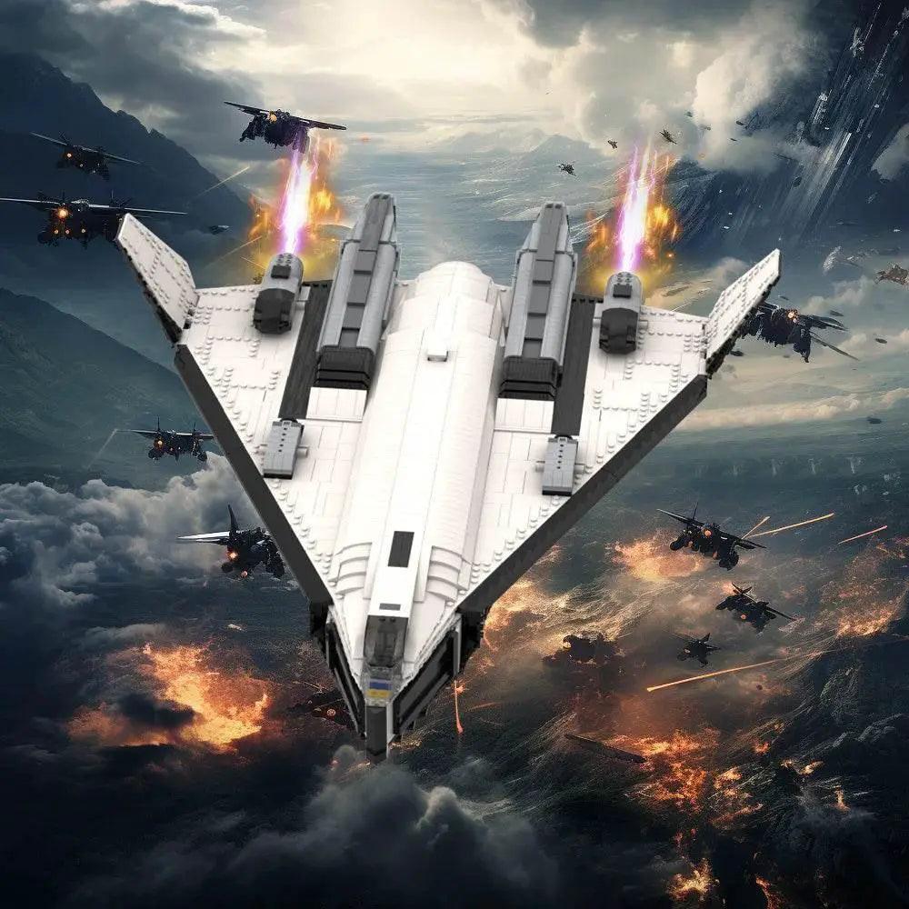  MOC 4741PCS MOC Hot Avatars Movie Valkyrie Shuttle Building Blocks Building Bricks MOC -  ToylandEU™