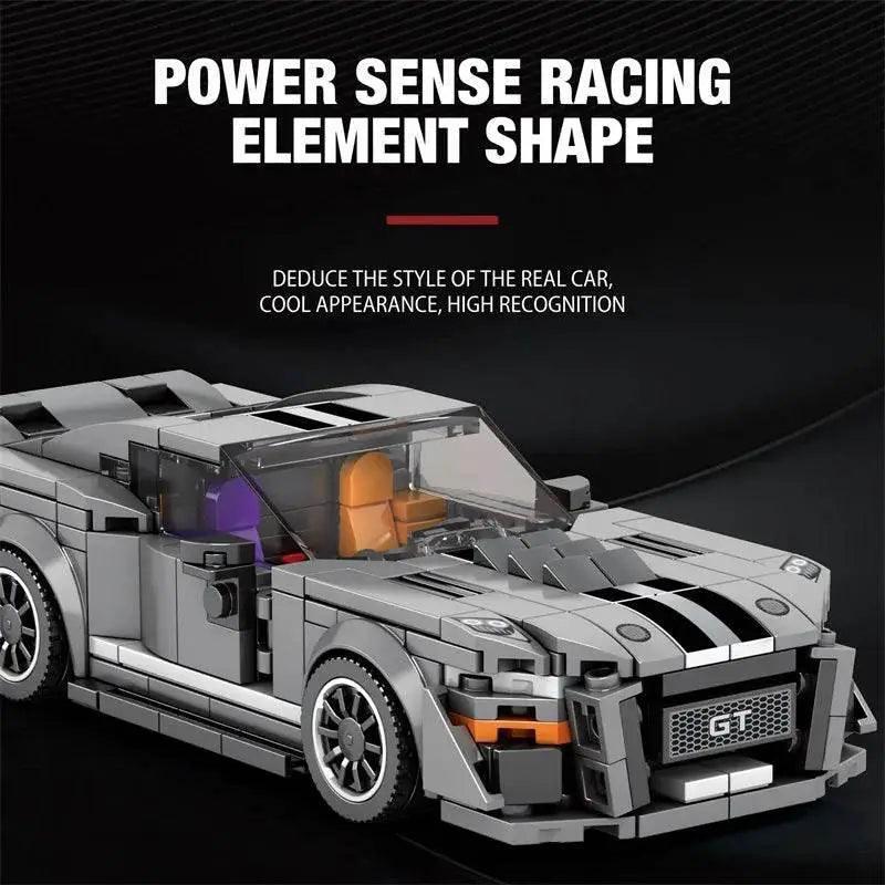  MOC 476PCS Sports Car Building Blocks City Speed Classic Champion -  ToylandEU™