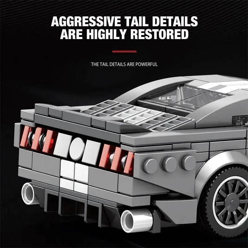  MOC 476PCS Sports Car Building Blocks City Speed Classic Champion -  ToylandEU™