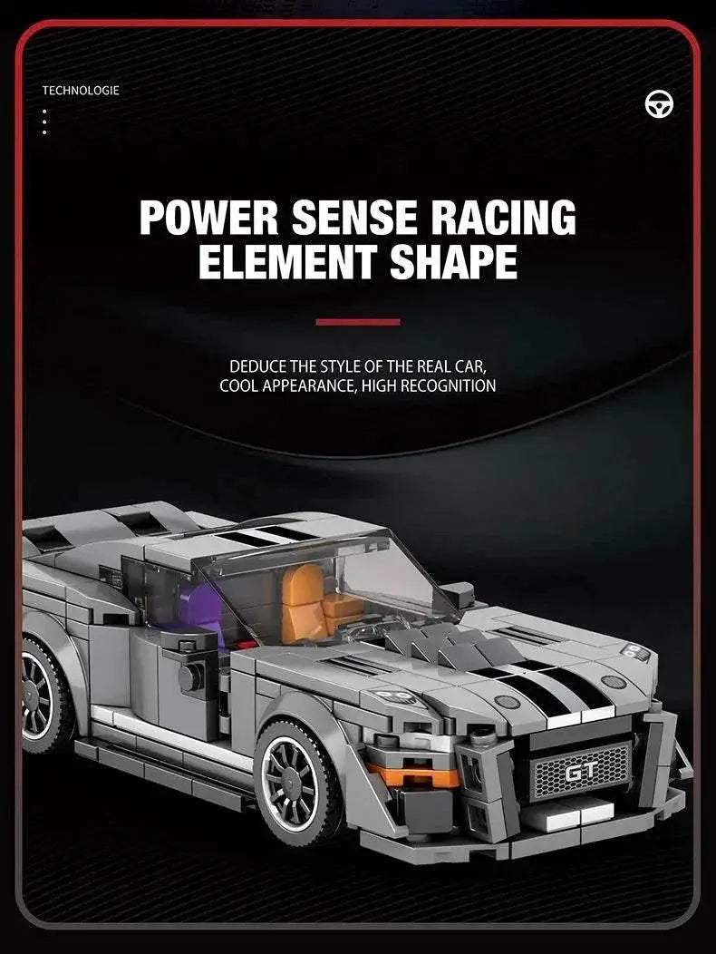 476PCS Sports Car Building Blocks City Speed Classic Champion - ToylandEU