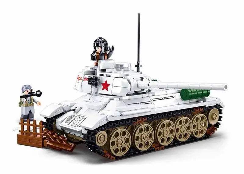 518PCS T34-85 Tank Building Blocks Set Educational Toys - ToylandEU