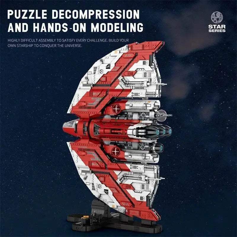 5749PCS UCS T6-Shuttle Spacecraft Model Building Blocks - ToylandEU