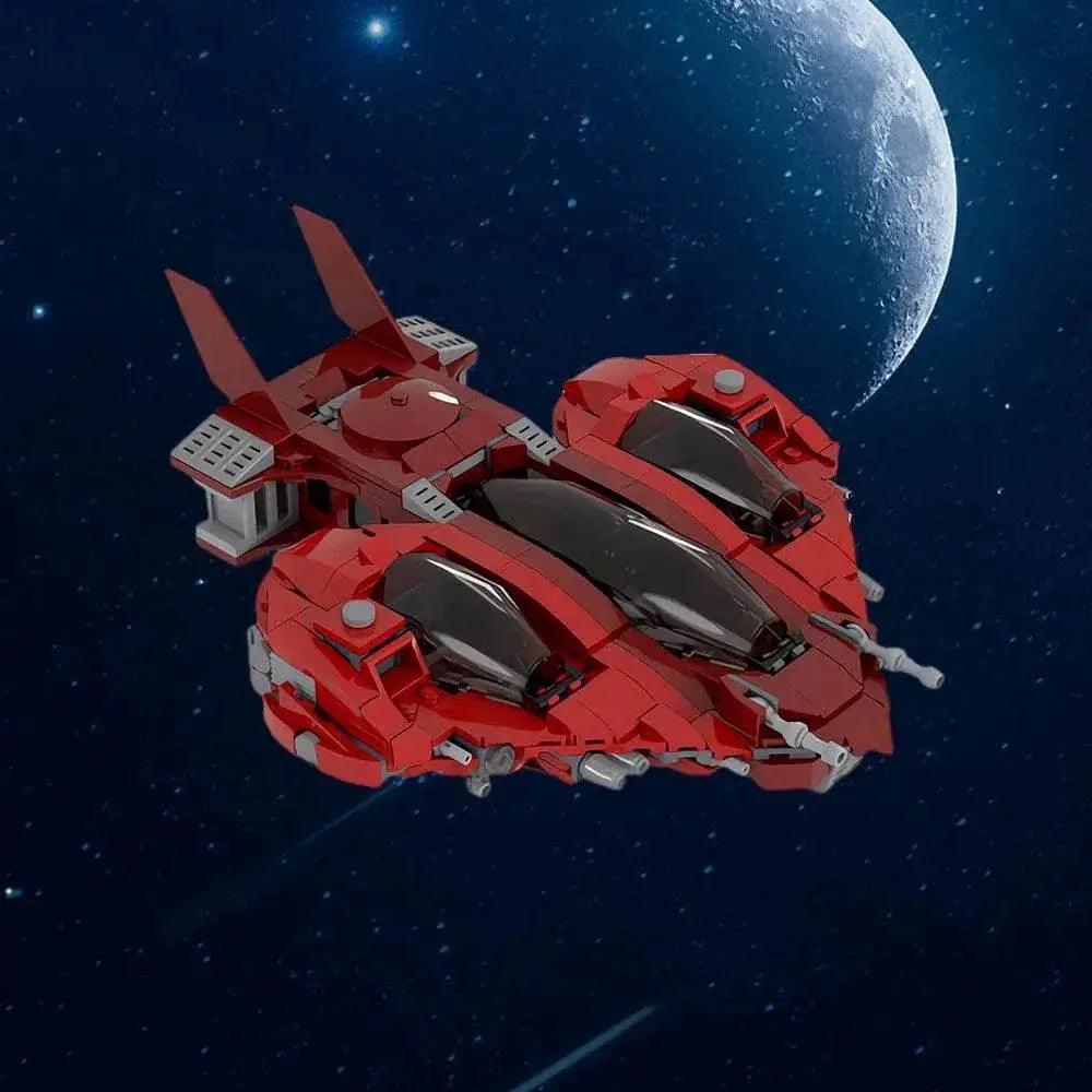  MOC 578PCS MOC-146932 Pata'Herz-class Building Blocks Toys Building Bricks MOC -  ToylandEU™