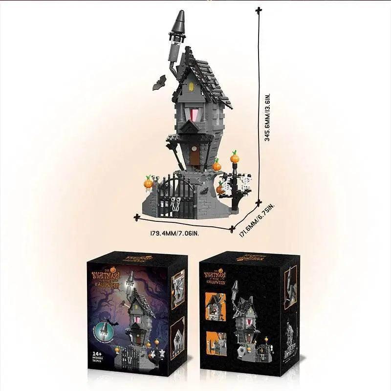 MOC 581PCS Nightmareal Castle Building Blocks DIY Toys For Kids -  ToylandEU™