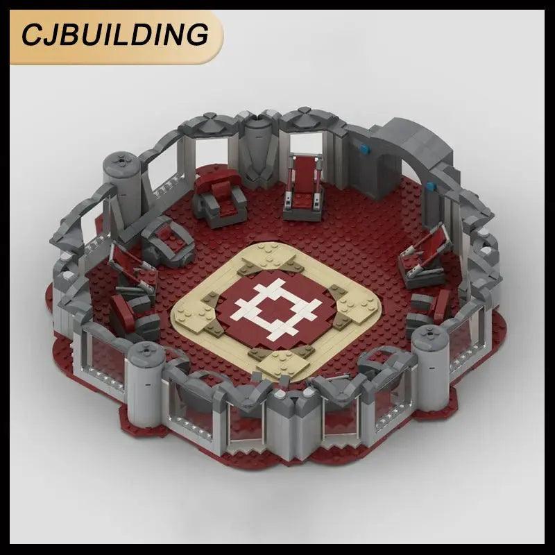  MOC 648 Piece Building Block Council Chamber Set DIY -  ToylandEU™