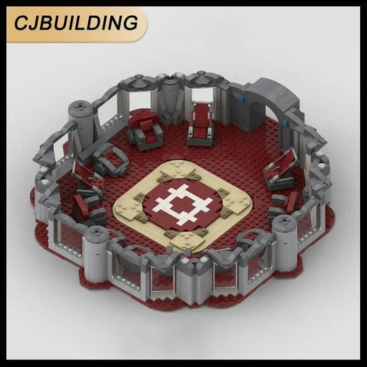  MOC 648 Piece Building Block Council Chamber Set DIY -  ToylandEU™
