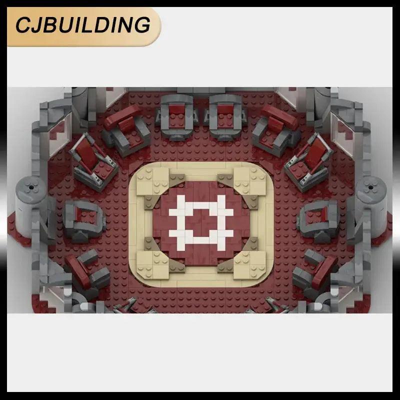  MOC 648 Piece Building Block Council Chamber Set DIY -  ToylandEU™