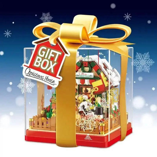  MOC 654PCS Christmas House Building Blocks Gift Box Set for Kids -  ToylandEU™