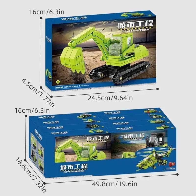  MOC 8 In 1 Mi 28 Armed Helicopter Building Blocks For Kids -  ToylandEU™