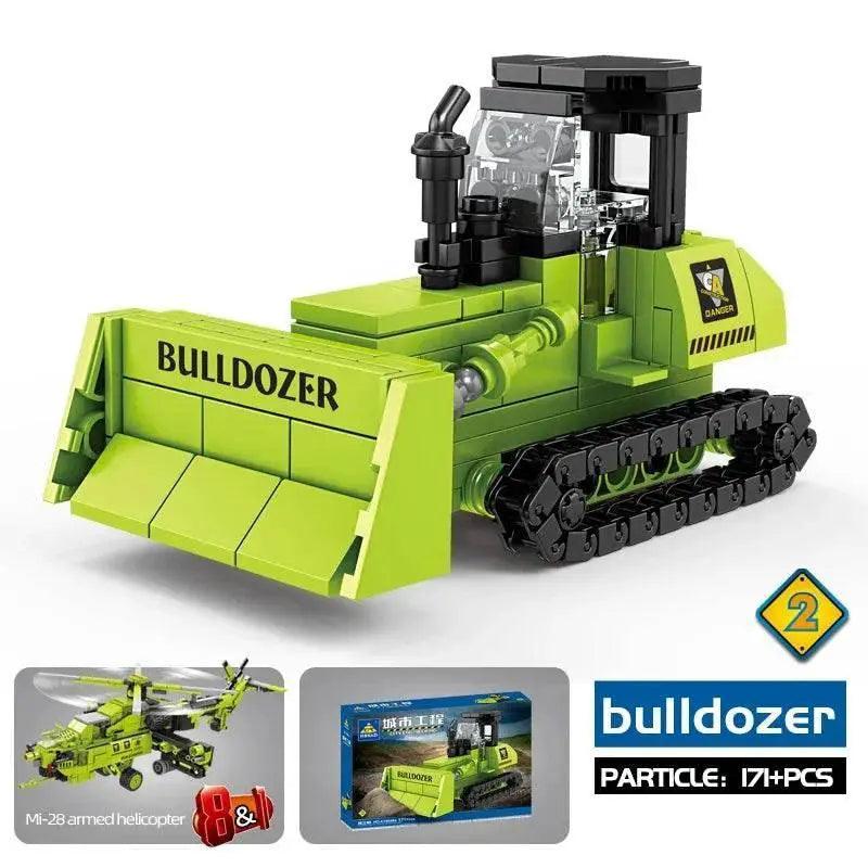  MOC 8 In 1 Mi 28 Armed Helicopter Building Blocks For Kids -  ToylandEU™