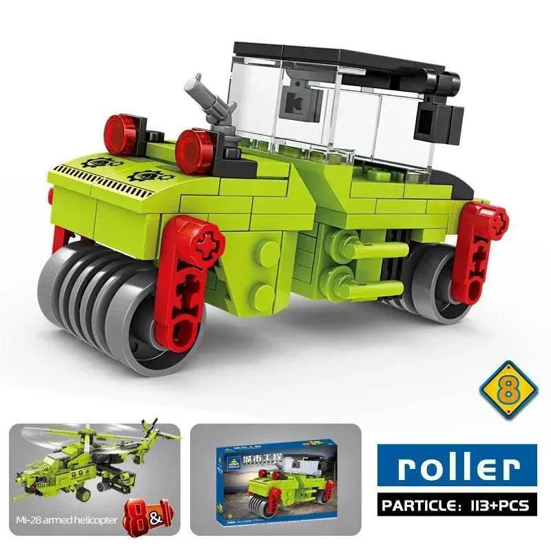  MOC 8 In 1 Mi 28 Armed Helicopter Building Blocks For Kids -  ToylandEU™