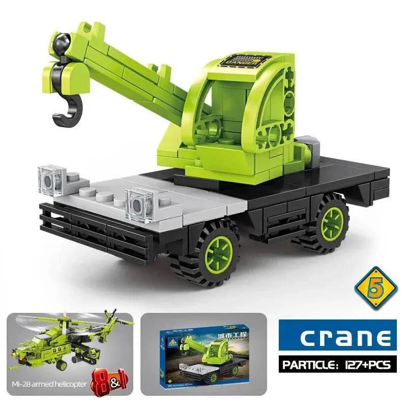  MOC 8 In 1 Mi 28 Armed Helicopter Building Blocks For Kids -  ToylandEU™
