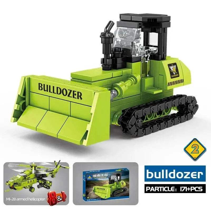 8 In 1 Mi 28 Armed Helicopter Building Blocks For Kids - ToylandEU