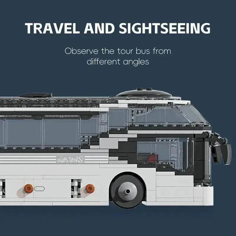  MOC 811PCS City Tour Bus Building Blocks Double-Decker Model -  ToylandEU™