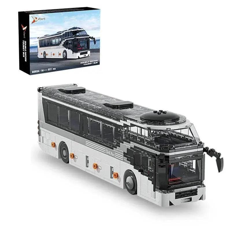  MOC 811PCS City Tour Bus Building Blocks Double-Decker Model -  ToylandEU™