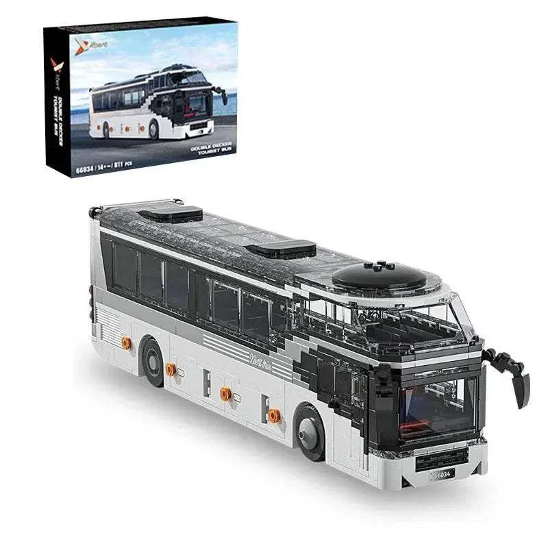 811PCS City Tour Bus Building Blocks Double-Decker Model - ToylandEU