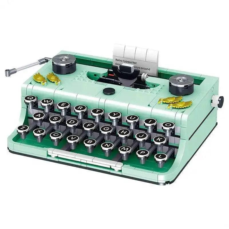  MOC 820PCS Typewriter Building Blocks Retro Micro Bricks Model -  ToylandEU™