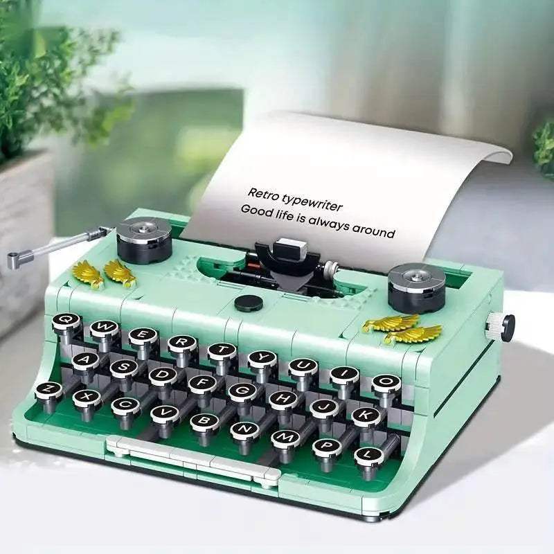 820PCS Typewriter Building Blocks Retro Micro Bricks Model - ToylandEU