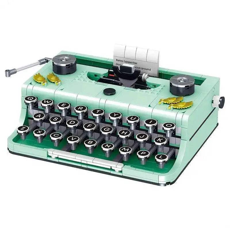820PCS Typewriter Building Blocks Retro Micro Bricks Model - ToylandEU