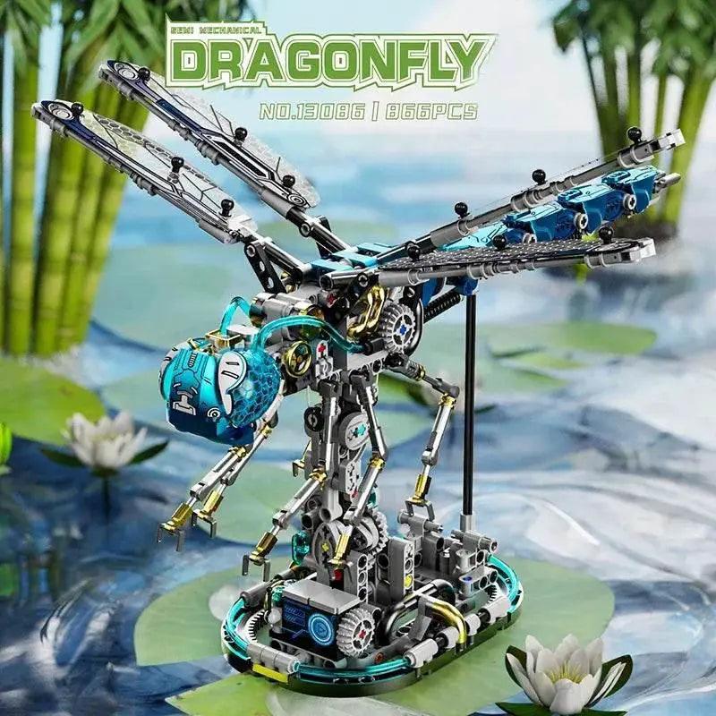  MOC 866PCS Mechanical Dragonfly Building Blocks Model For Kids -  ToylandEU™