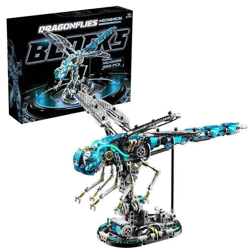 866PCS Mechanical Dragonfly Building Blocks Model For Kids - ToylandEU