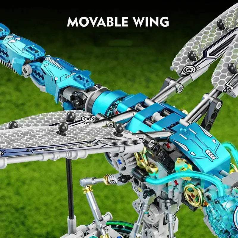866PCS Mechanical Dragonfly Building Blocks Model For Kids - ToylandEU