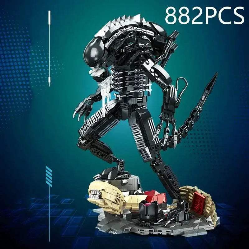 882PCS Alien Monster Building Blocks Classic Movie Robot Assemble Model Bricks - ToylandEU