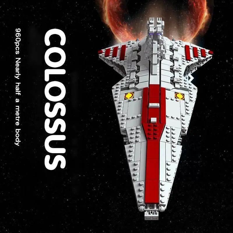  MOC 960PCS Space Battleship Building Blocks Kits for Kids Toys -  ToylandEU™