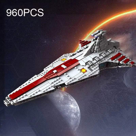  MOC 960PCS Space Battleship Building Blocks Kits for Kids Toys -  ToylandEU™